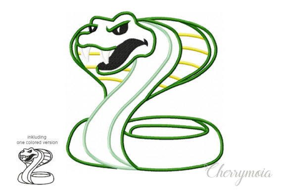 Applique Cobra Embroidery Design Review