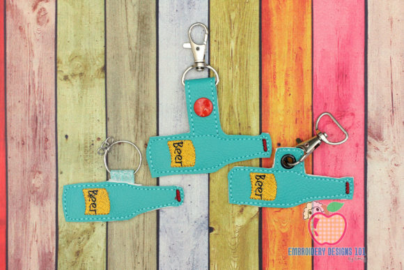 Beer Bottle ITH Keyfob Design Review