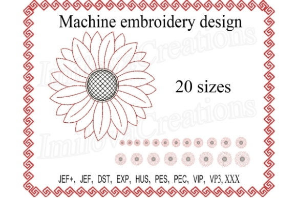 Chamomile Sunflower Embroidery Review
