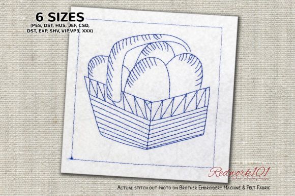 Easter Eggs Basket Bluework Review