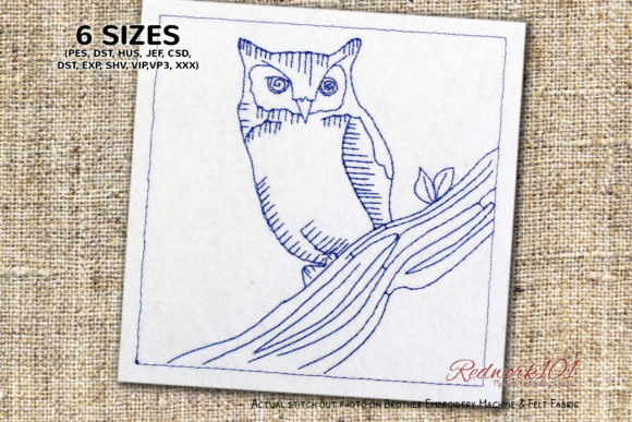 Eastern Screech Owl Lineart Design Review