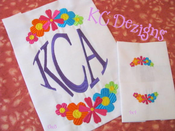Flower Frame Monogram Design Review