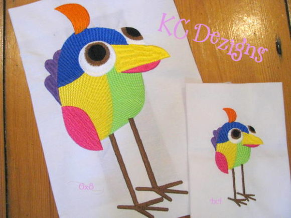 Googly Eyed Bird 08 Machine Review for Apparel Design
