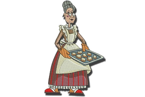 Grannys Cookies Embroidery Review