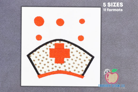 Nurse Hat Applique Review