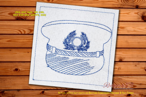 Pilot Cap Lineart Design Review for Gift Makers