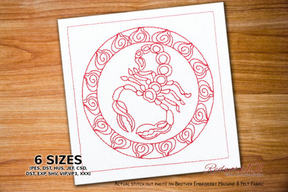 Scorpio Zodiac Sign in Circle Frame Review