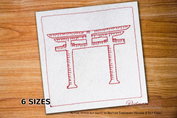 Shinto Torii Bluework Review for Craft Fairs